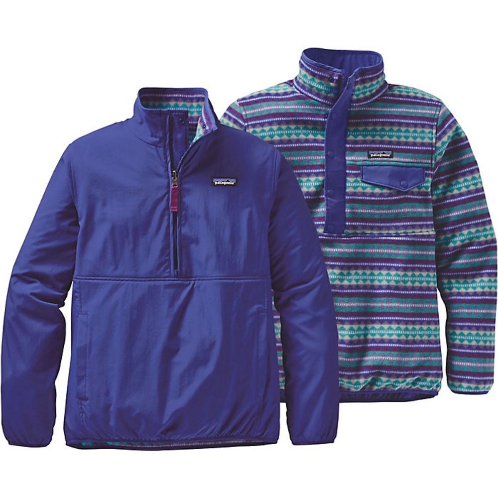 Reversible Patagonia Quarter Zip Pullover
